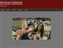 Tablet Screenshot of marcellechamlee.com